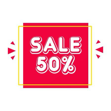 Sale 50% Off
