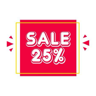 Sale 25% Off
