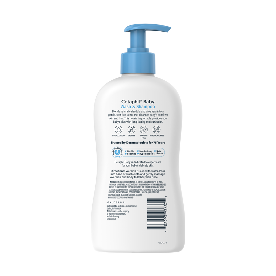Cetaphil Tear Free Baby Wash & Shampoo 399ml