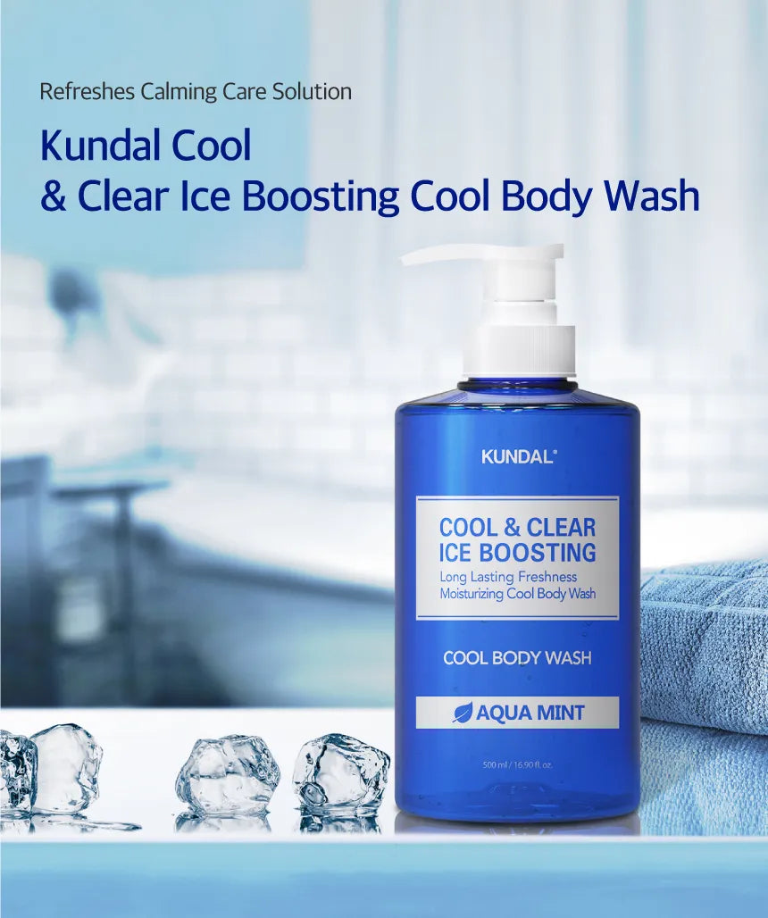 Kundal Cool Refreshing Body Wash 500ml - Aqua Mint