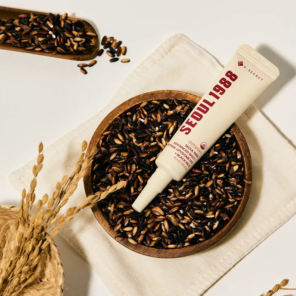 K - Secret Seoul 1988 Advanced Shot:Retinol Liposome12%+Black Rice 15ml