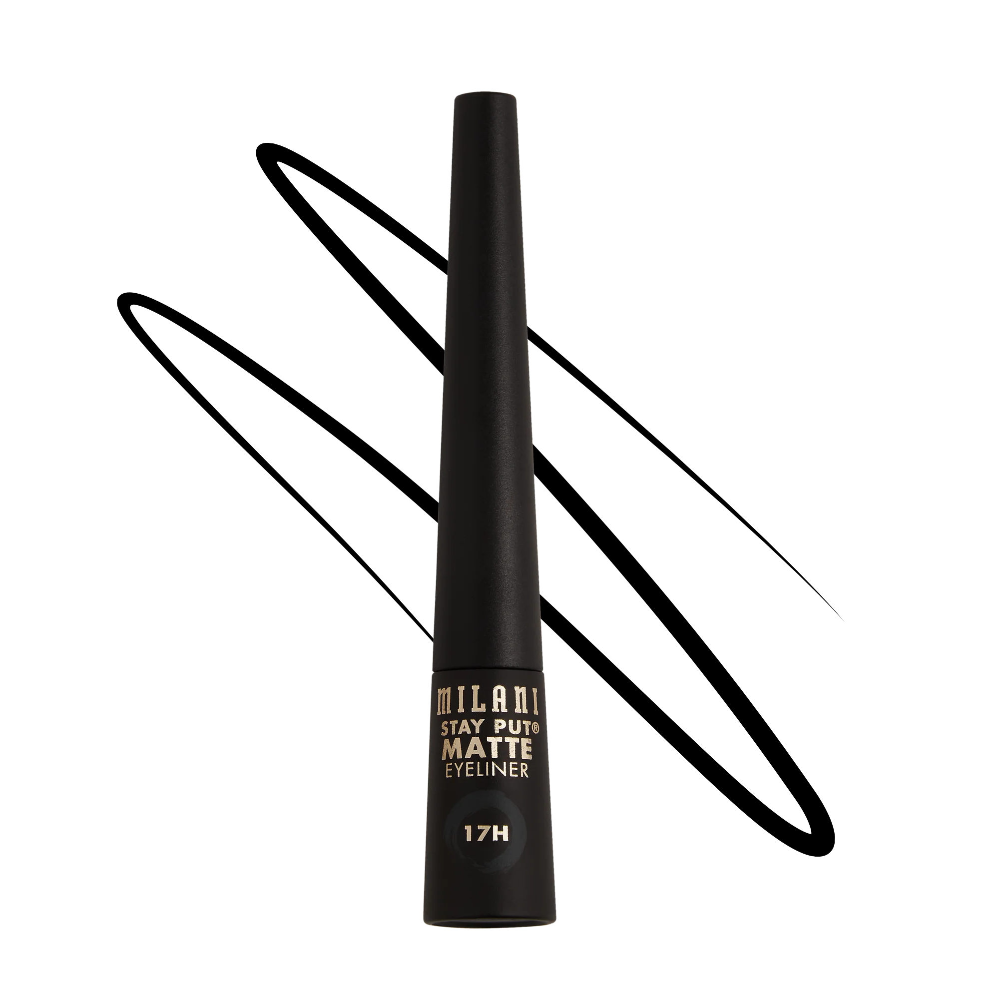 Milani Stay Put Matte 17 Hr Wear Liquid Eyeliner: Black Matte (01)