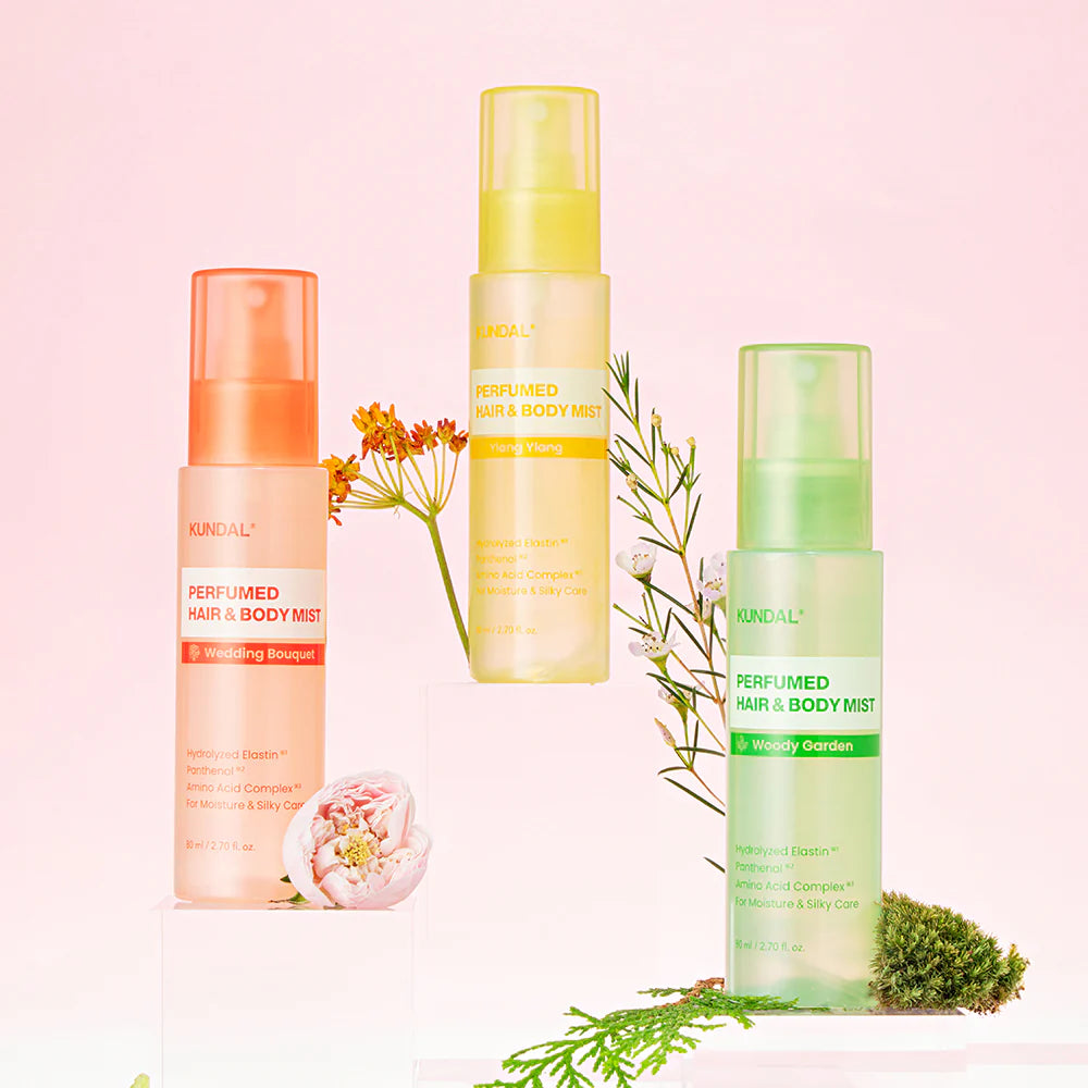 Kundal Perfumed Hair & Body Mist 80ml - Wedding Bouquet