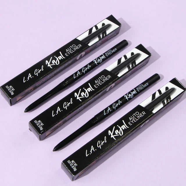 La Girl Kajal Auto Liner Black