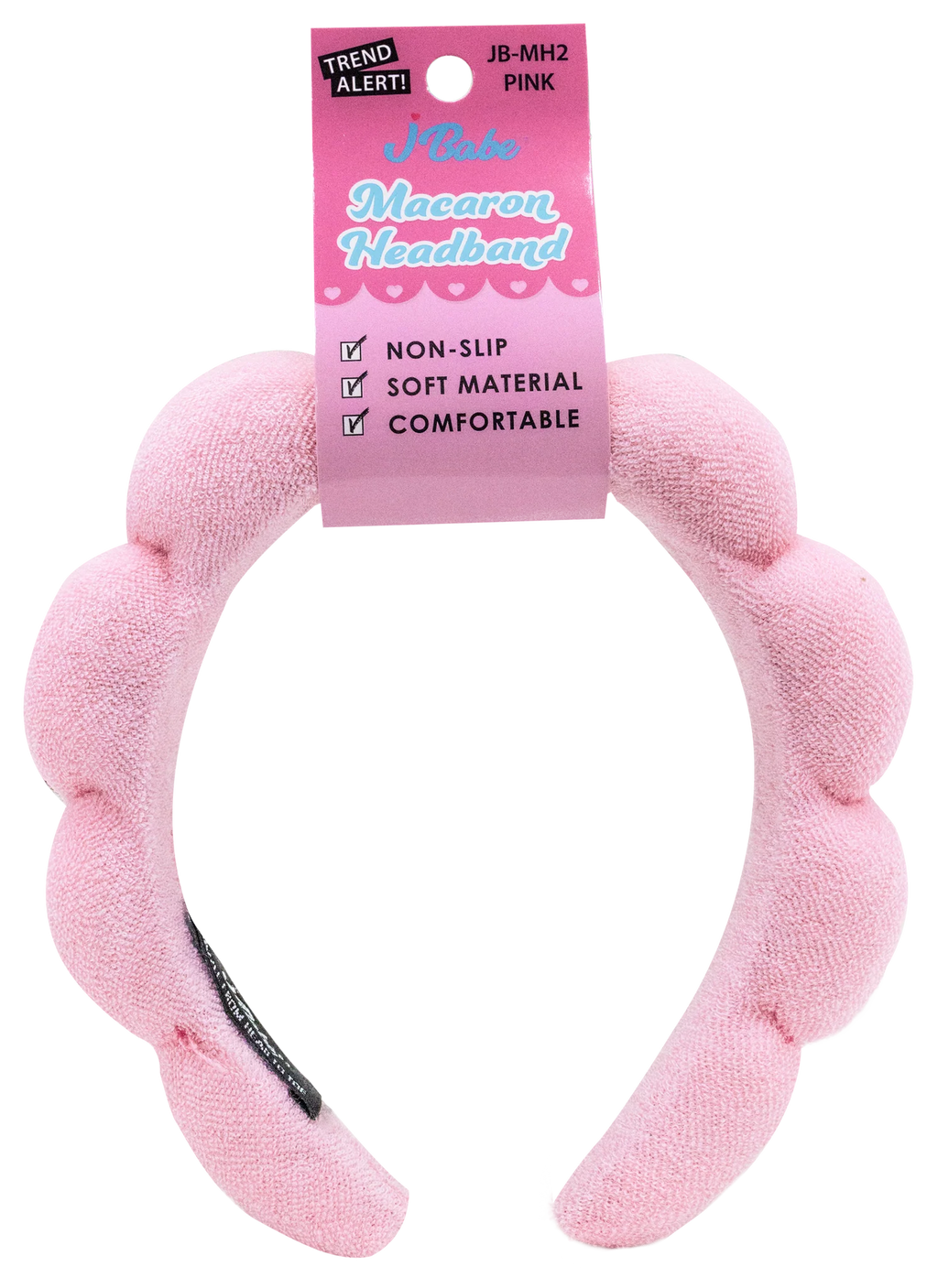 J Babe Macaron Headband - Pink