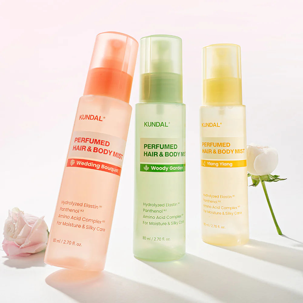 Kundal Perfumed Hair & Body Mist 80ml - Wedding Bouquet