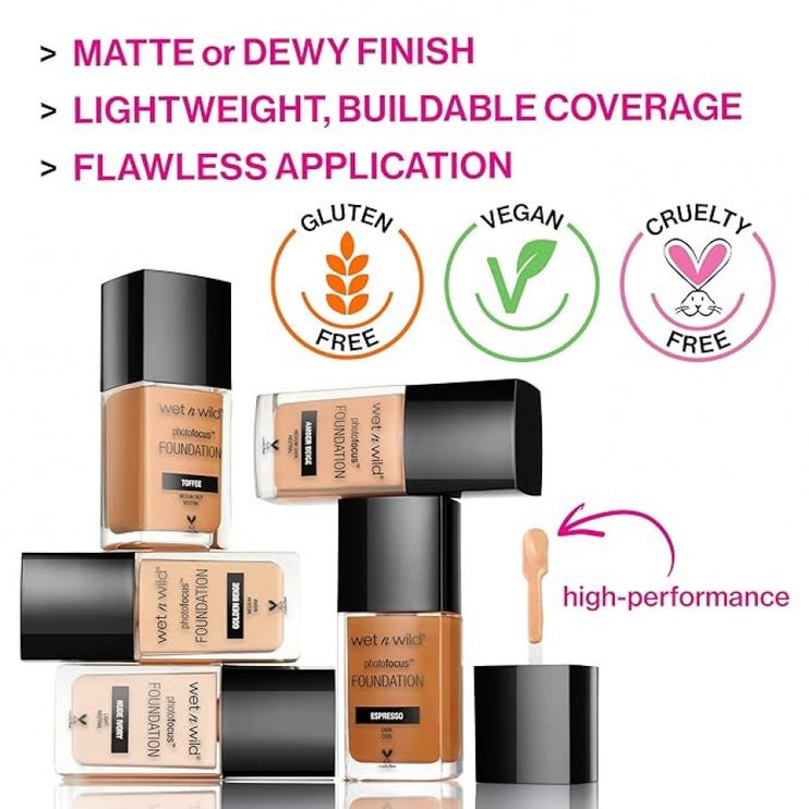 Wet n Wild Photo Focus Dewy Foundation