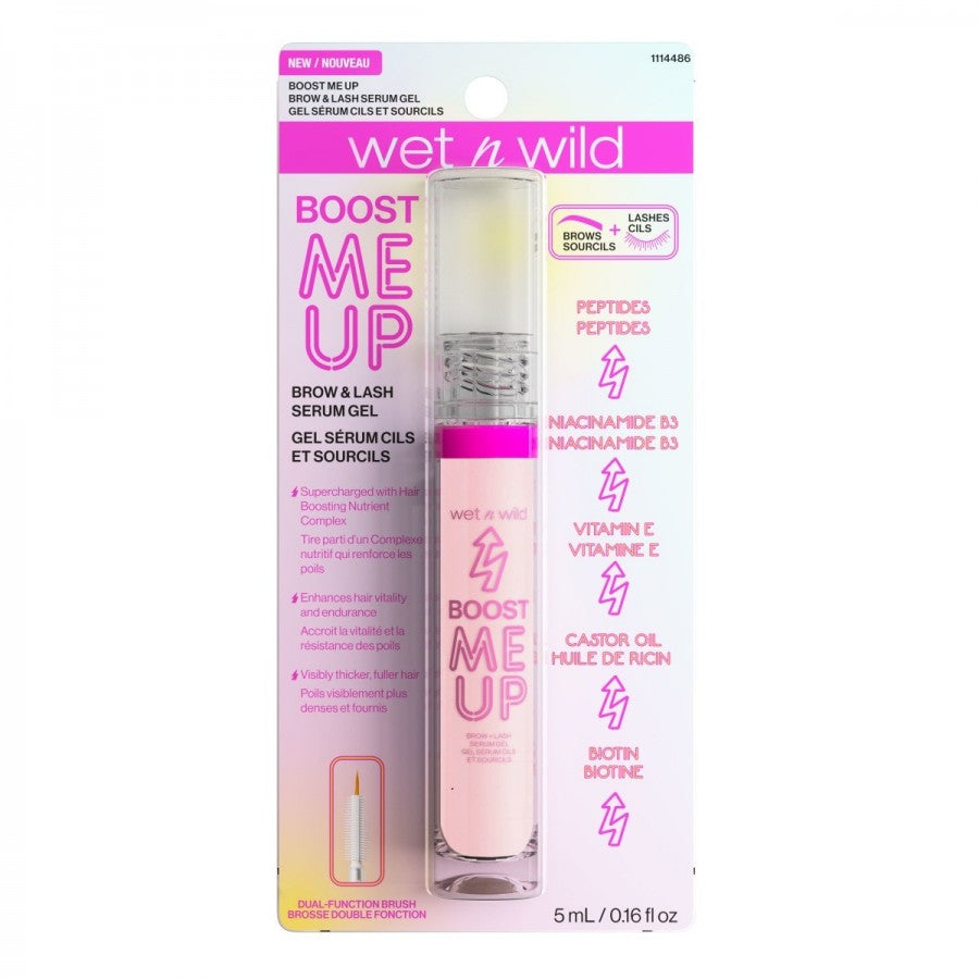 Wet n Wild Boost Me Up Brow+ Lash Serum Gel