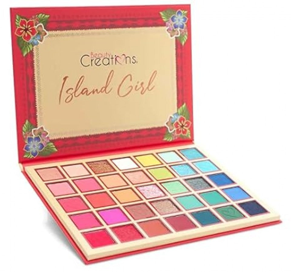 Beauty Creations 35 Color Pro Eyeshadow Palette Island Girl 35g
