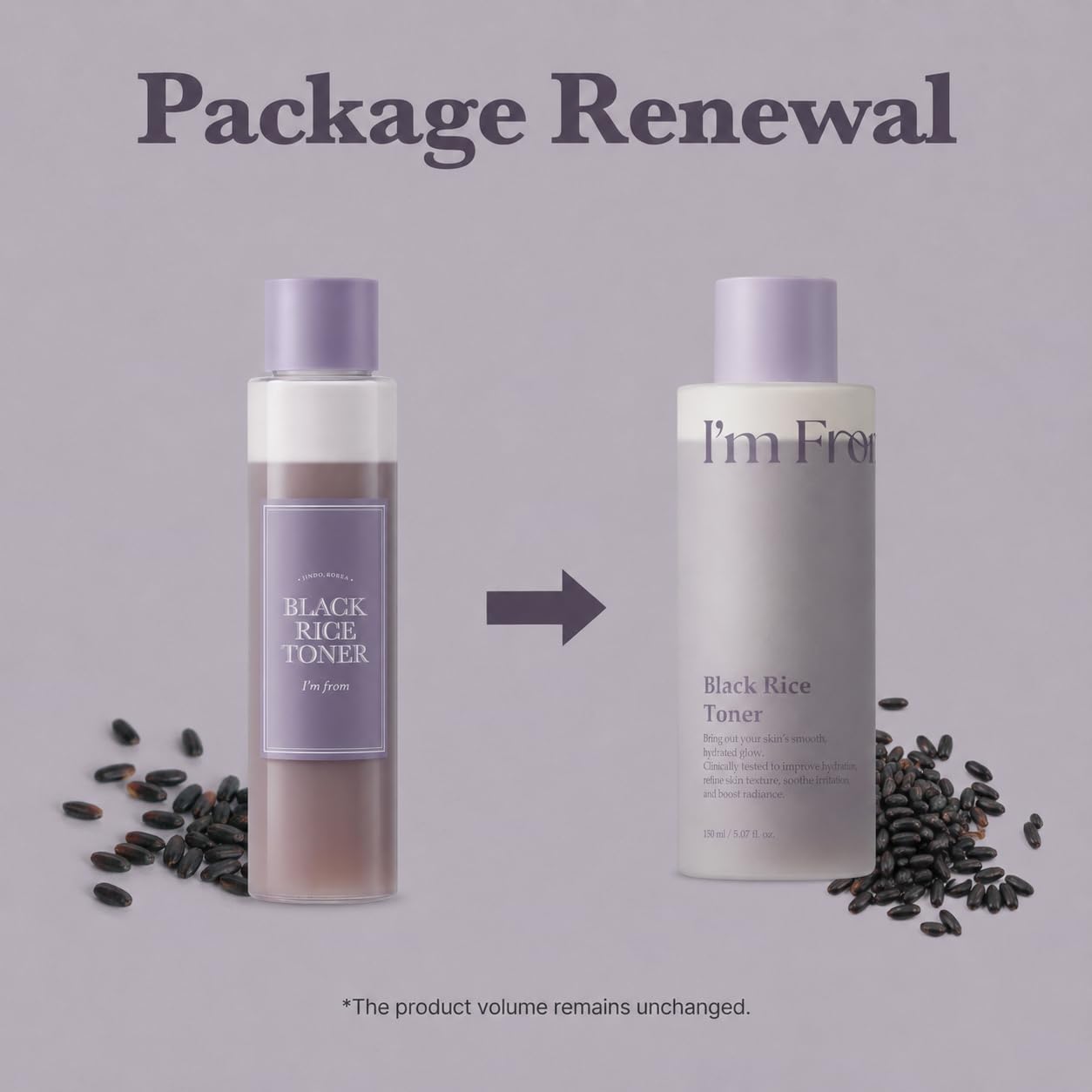 I'm From Black Rice Toner 150ml