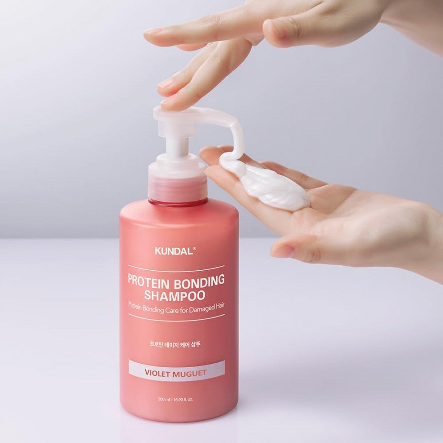 Kundal Protein Bonding Shampoo 500ml - Violet Muguet