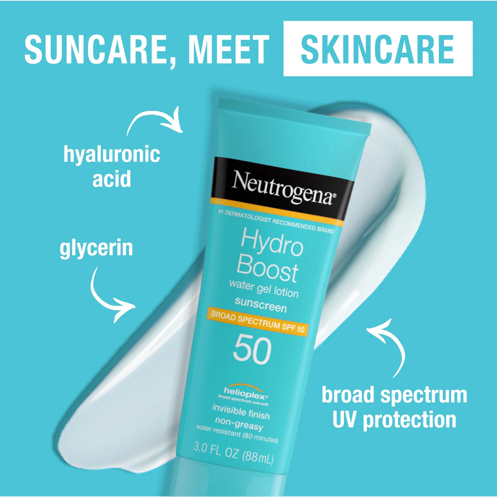 Neutrogena Hydro Boost Water Gel Sunscreen Spf 50 (88ml)