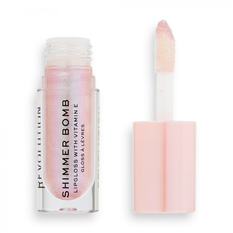 Makeup Revolution Shimmer Bomb Lip Gloss With Vitamin E (4.5 ml)