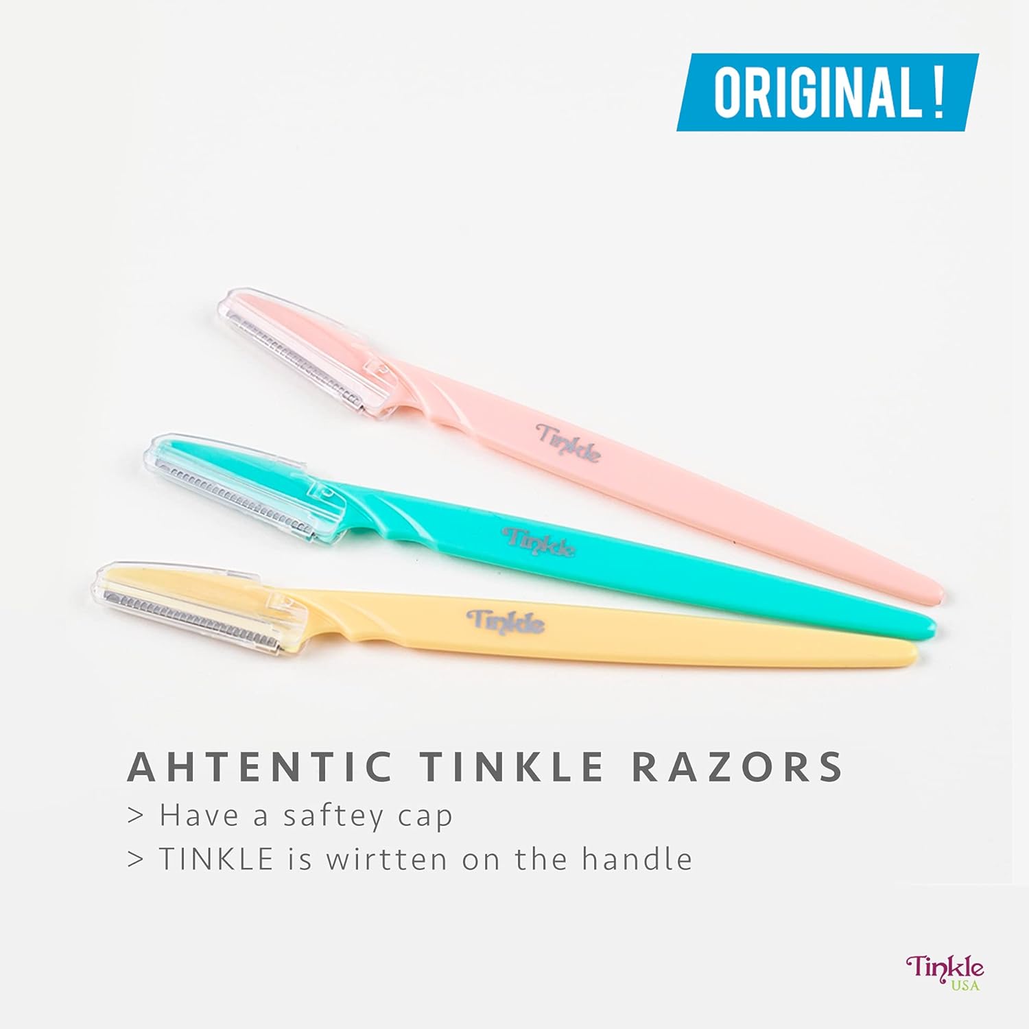 Dorco Tinkle Eyebrow Razor 3 Set