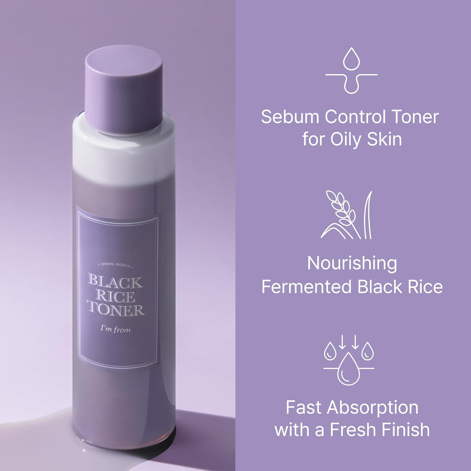 I'm From Black Rice Toner 30ml