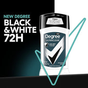 Degree 72H+ Ultra Clear Black + White Deodorant 6g -Fresh