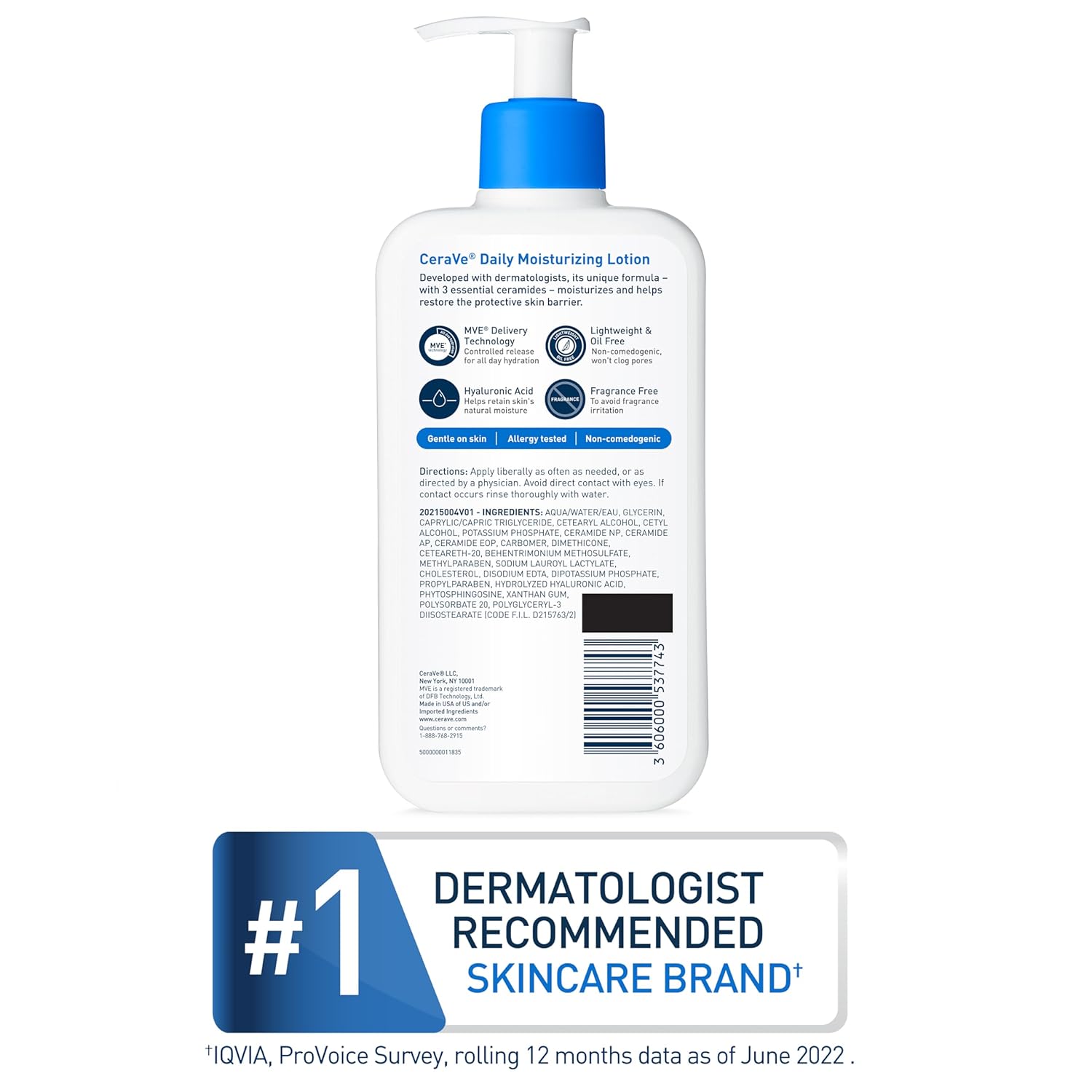 Cerave Daily Moisturizing Lotion 355ml