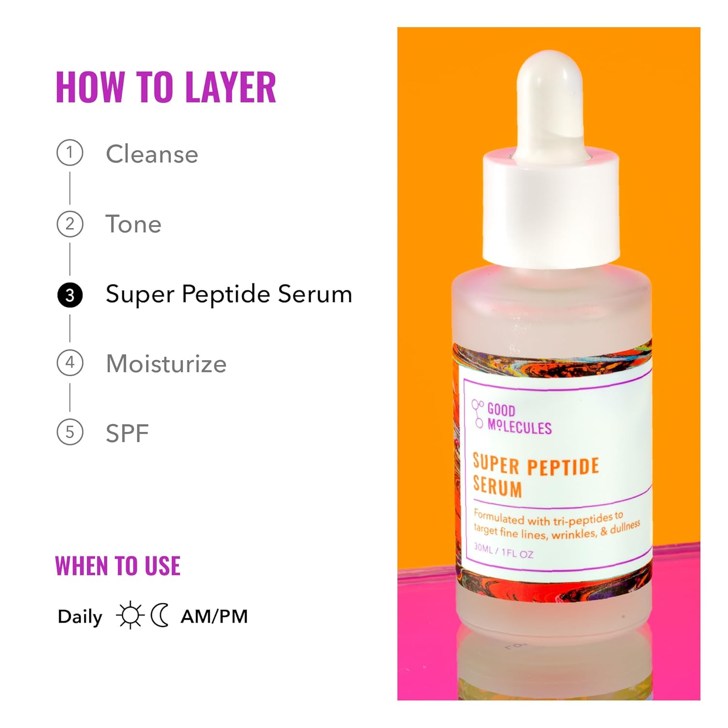 Good Molecules Super Peptide Serum