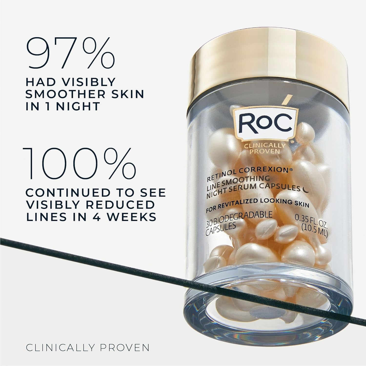 Roc Retinol Correxion� Line Smoothing Night Serum Capsules