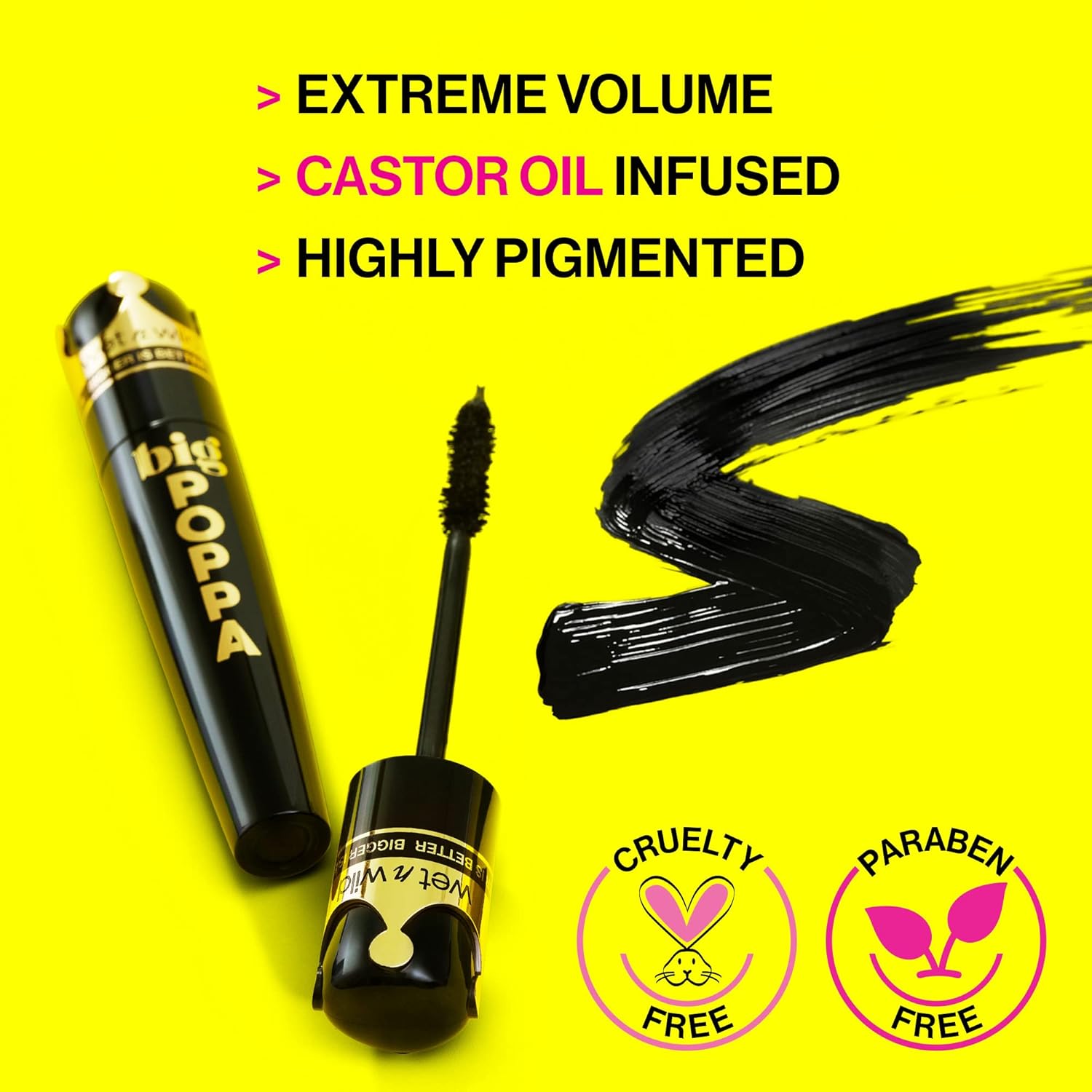 Wet n Wild Big Poppa Mascara 10ml