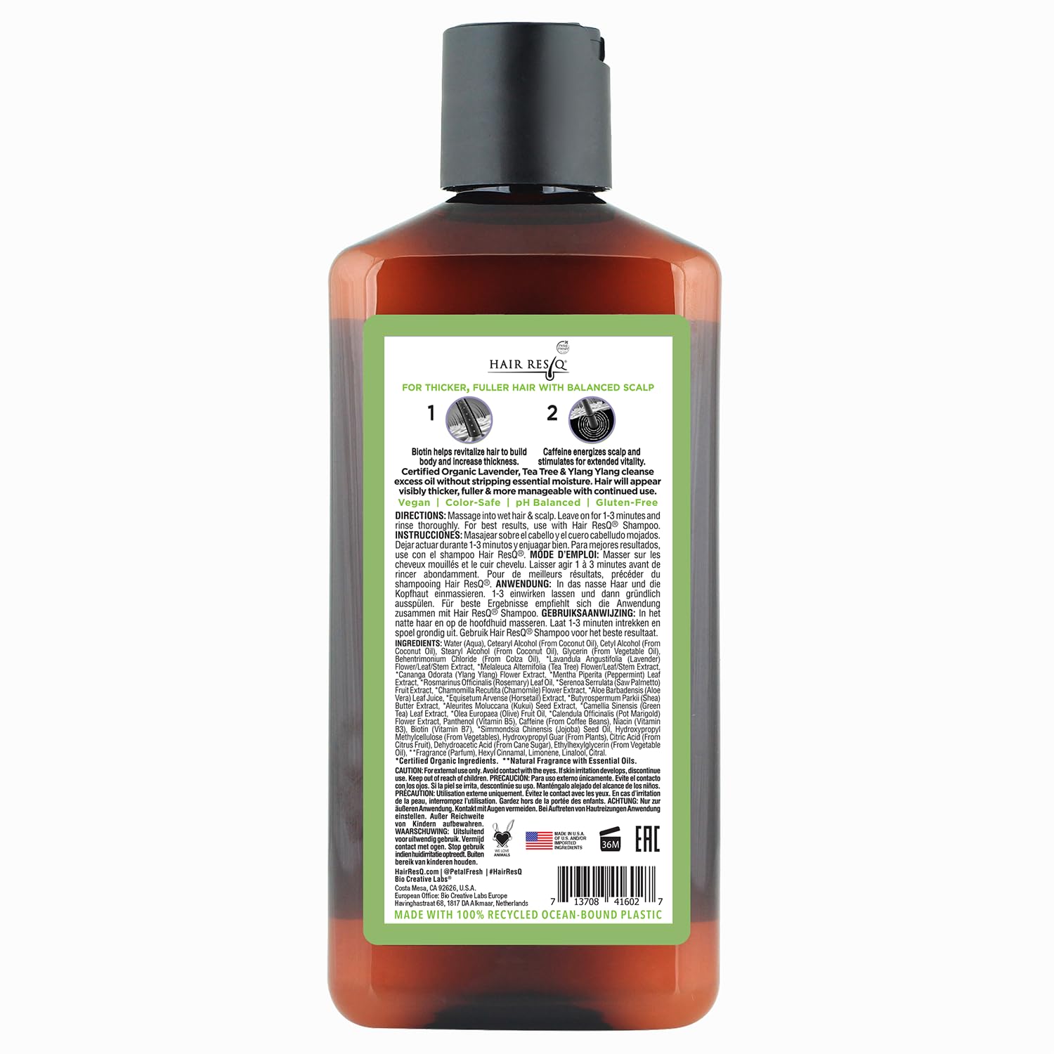 Petal Fresh Pure Hair Resq Thickening + Oil Control Weightless Conditioner - 355ml