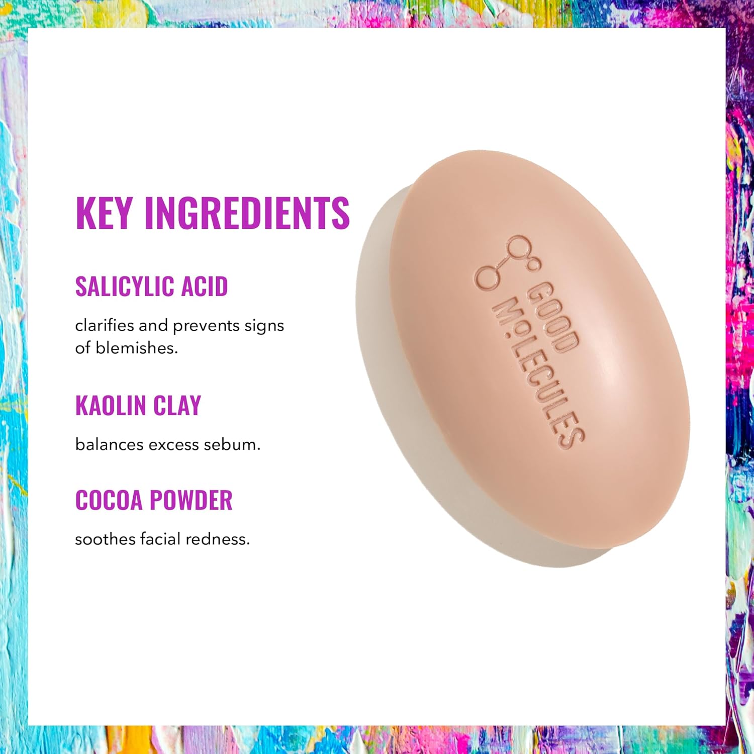 Good Molecules Clarify & Cleansing Bar