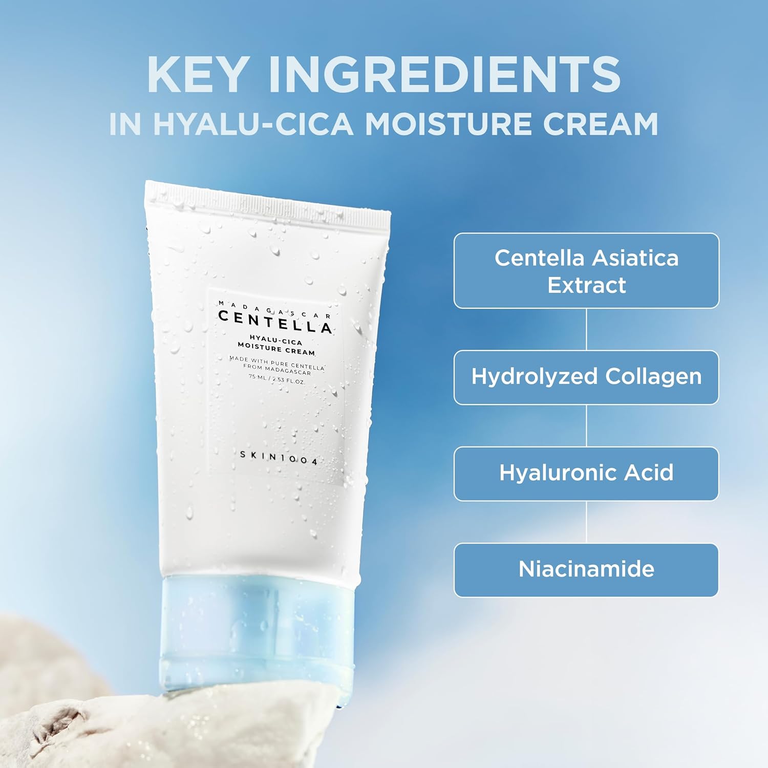 Skin1OO4 Hyalu CiCa Moisture Cream 75 ml