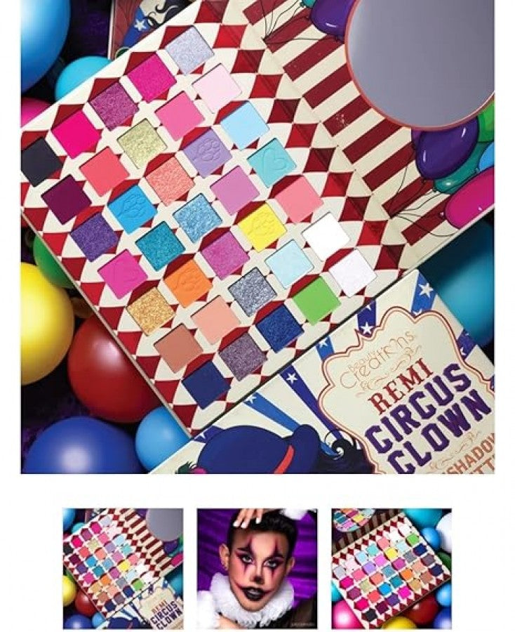 Beauty Creations Remi Circus Clown Eyeshadow Palette 35g