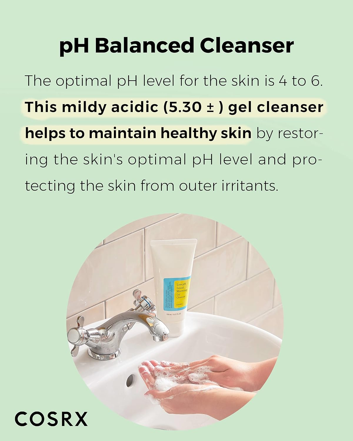 Cosrx Low pH Good Morning Gel Cleanser 50ml