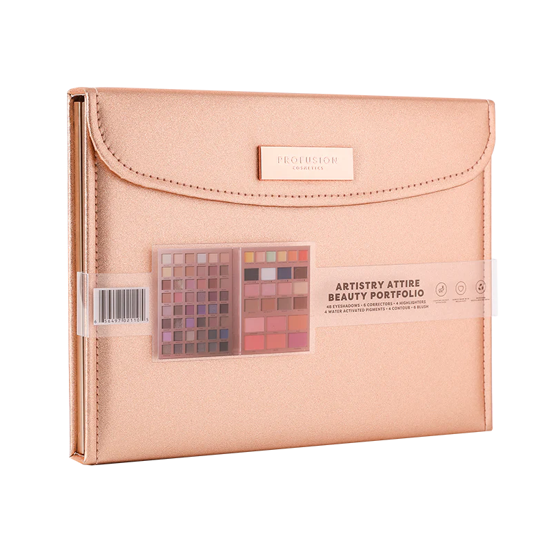 Profusion Cosmetics Artistry Attire 72 pc Beauty Portfolio 64.4g