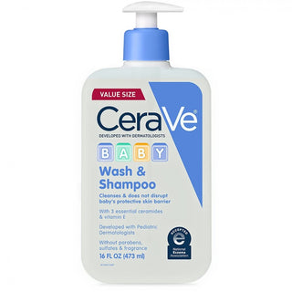 Cerave Baby Wash & Shampoo - 473ml