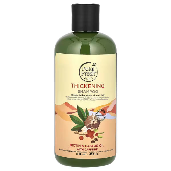 Petal Fresh Pure Thickening Biotin & Castor Oil Shampoo - 475ml
