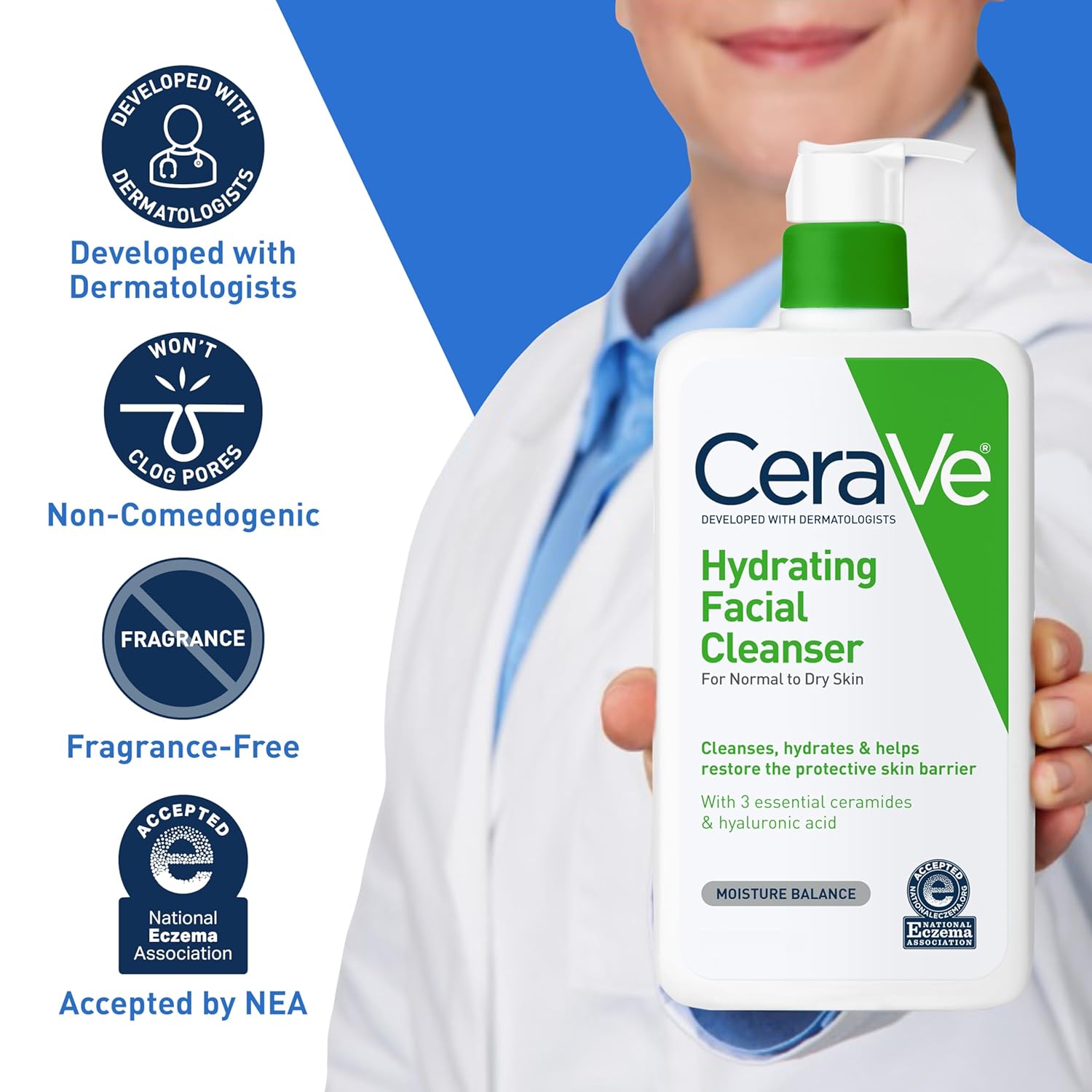 Cerave Hydrating Facial Cleanser 355ml