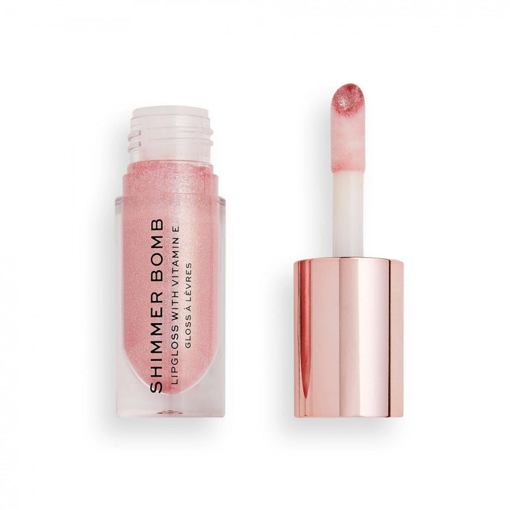 Makeup Revolution Shimmer Bomb Lip Gloss With Vitamin E (4.5 ml)