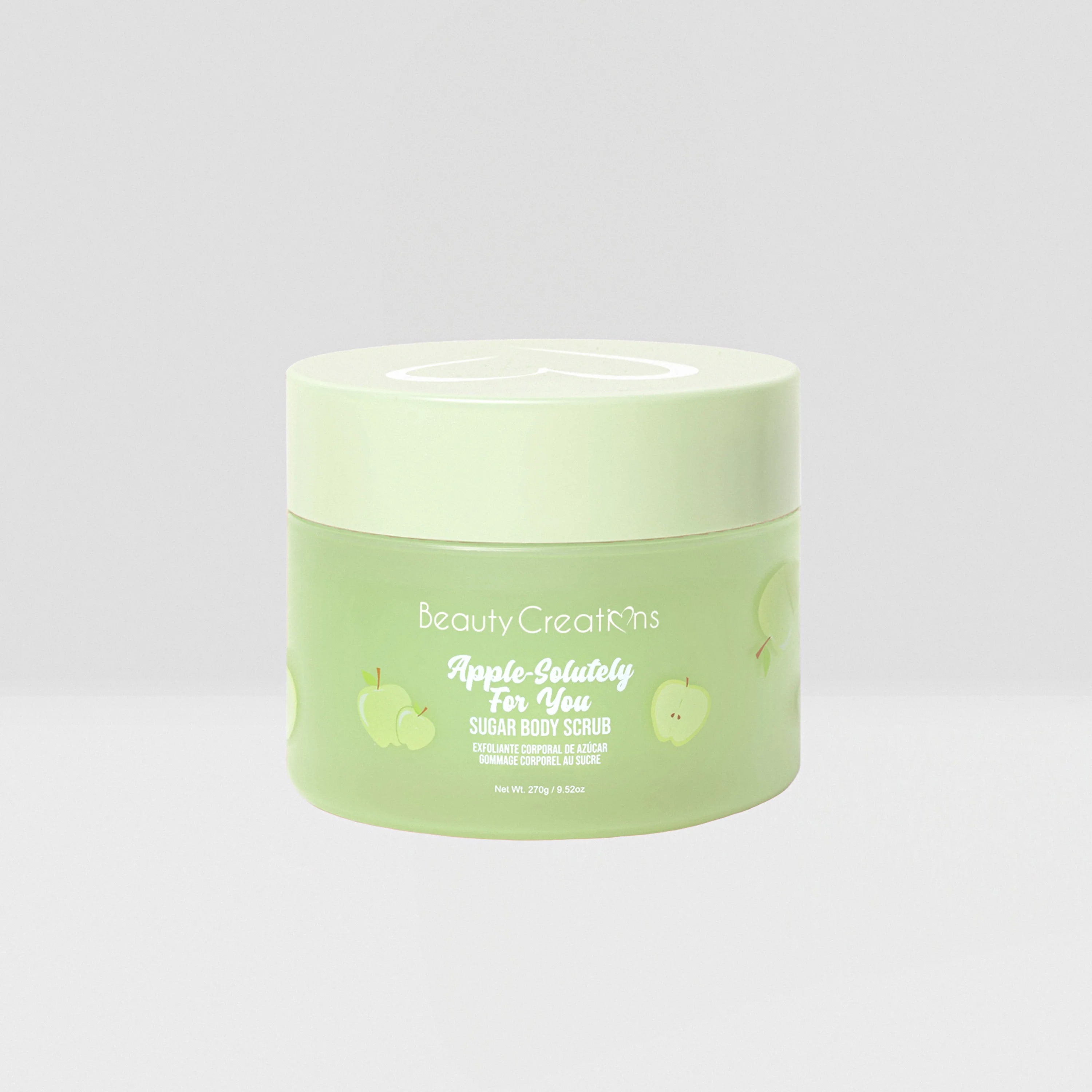 Beauty Creations Sugar Body Scrub 270g - Apple Solutely For You