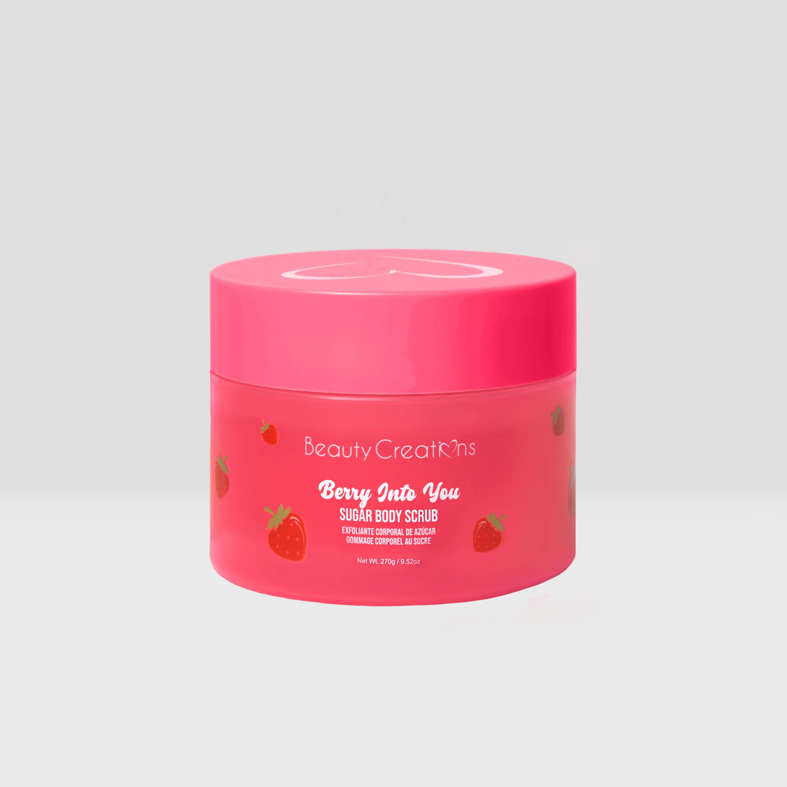 Beauty Creations Sugar Body Scrub 270g - Sweet As Cherry