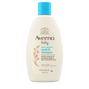 Aveeno Baby Daily Moisture Wash & Shampoo - 236ml