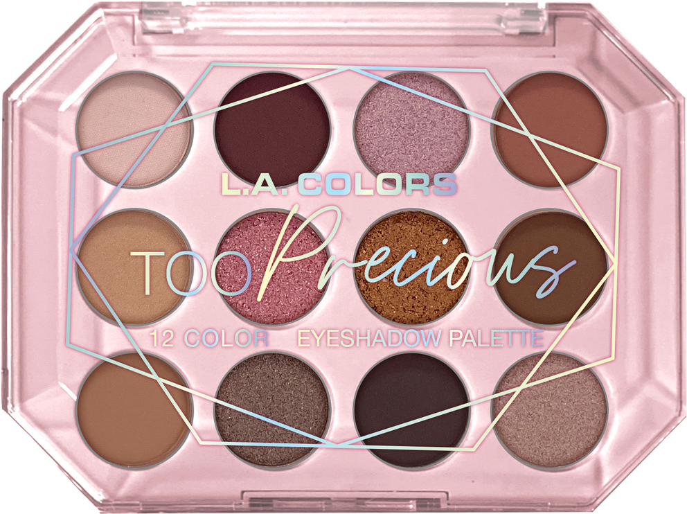 L.A. Colors 12 Colors Too Precious Eyeshadow