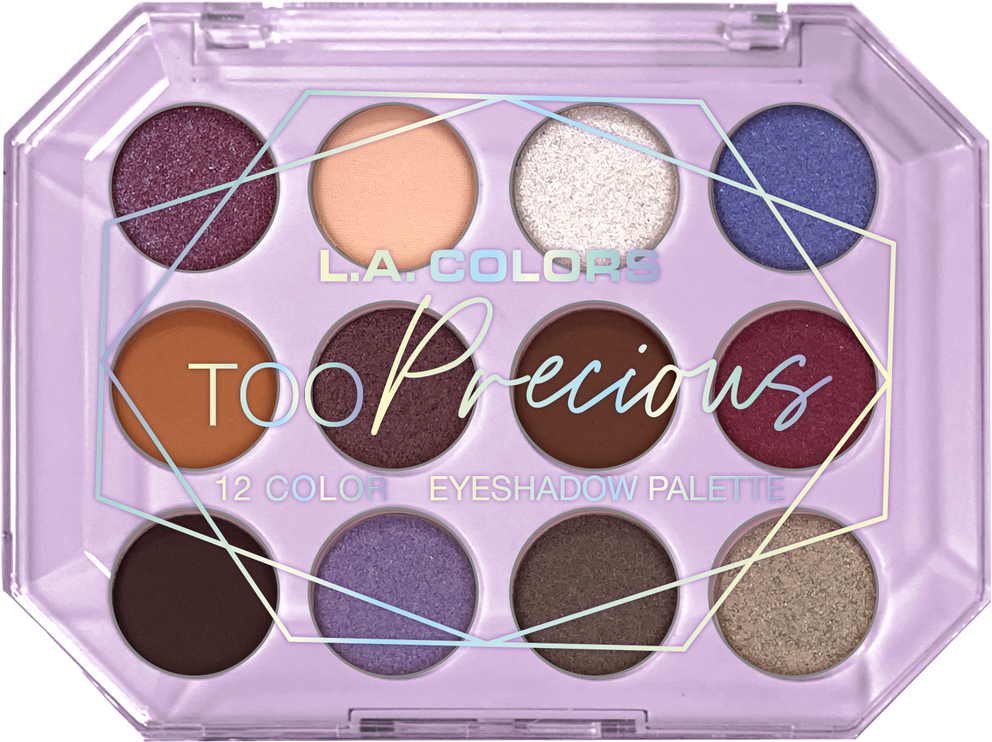 L.A. Colors 12 Colors Too Precious Eyeshadow