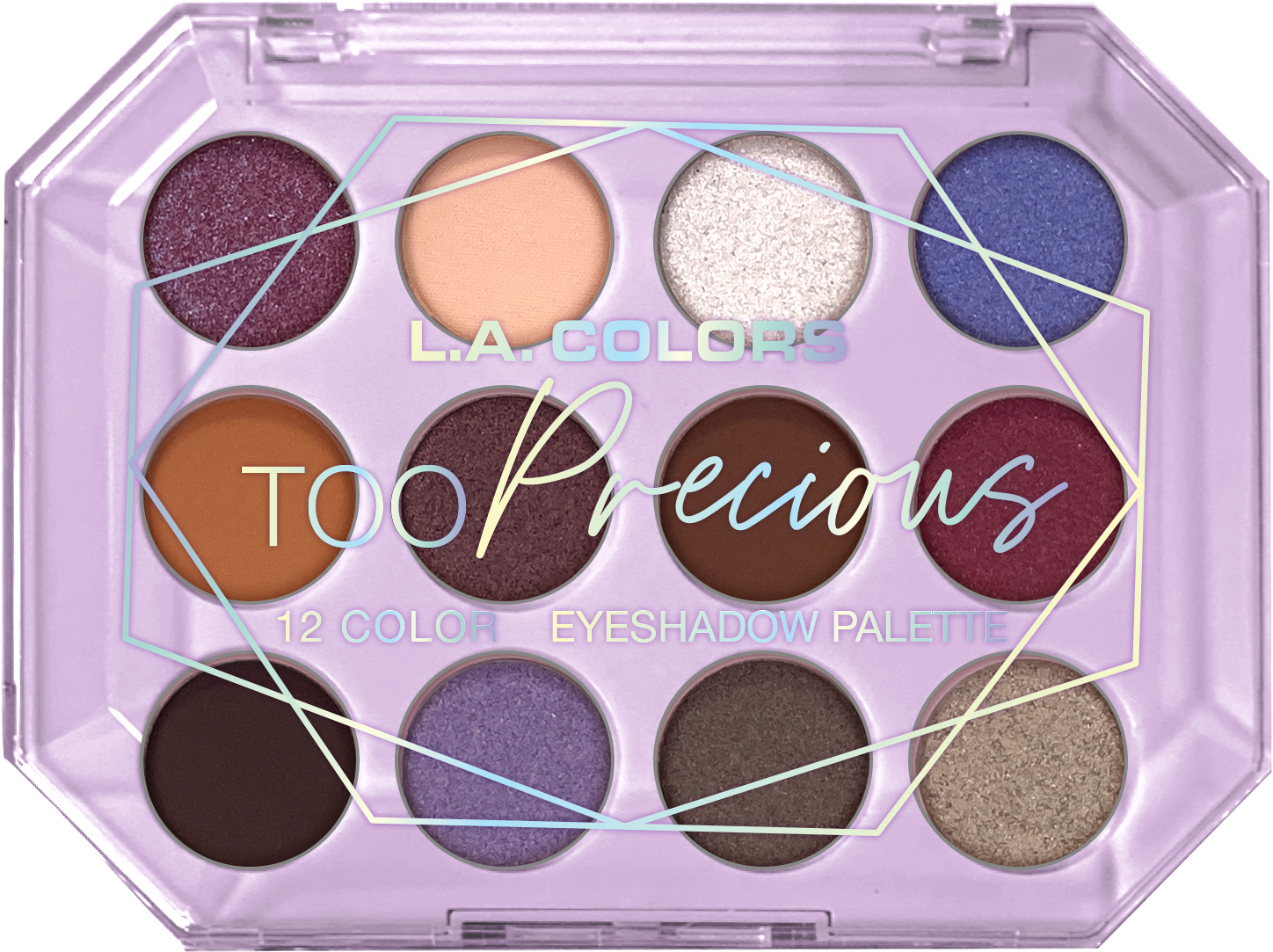 L.A. Colors 12 Colors Too Precious Eyeshadow