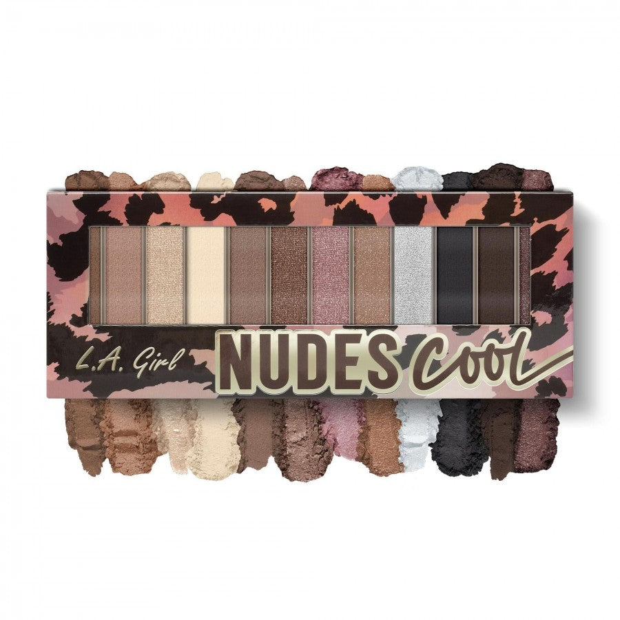 L.A. Girl 12 Color Nudes Eyeshadow (12g)