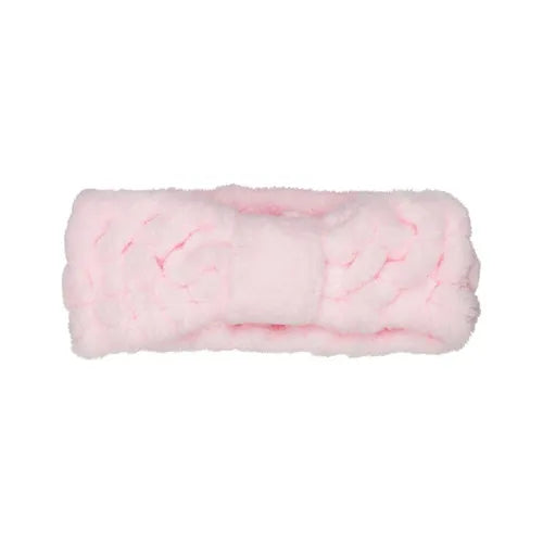 Cala Plush Headband Duo Pink
