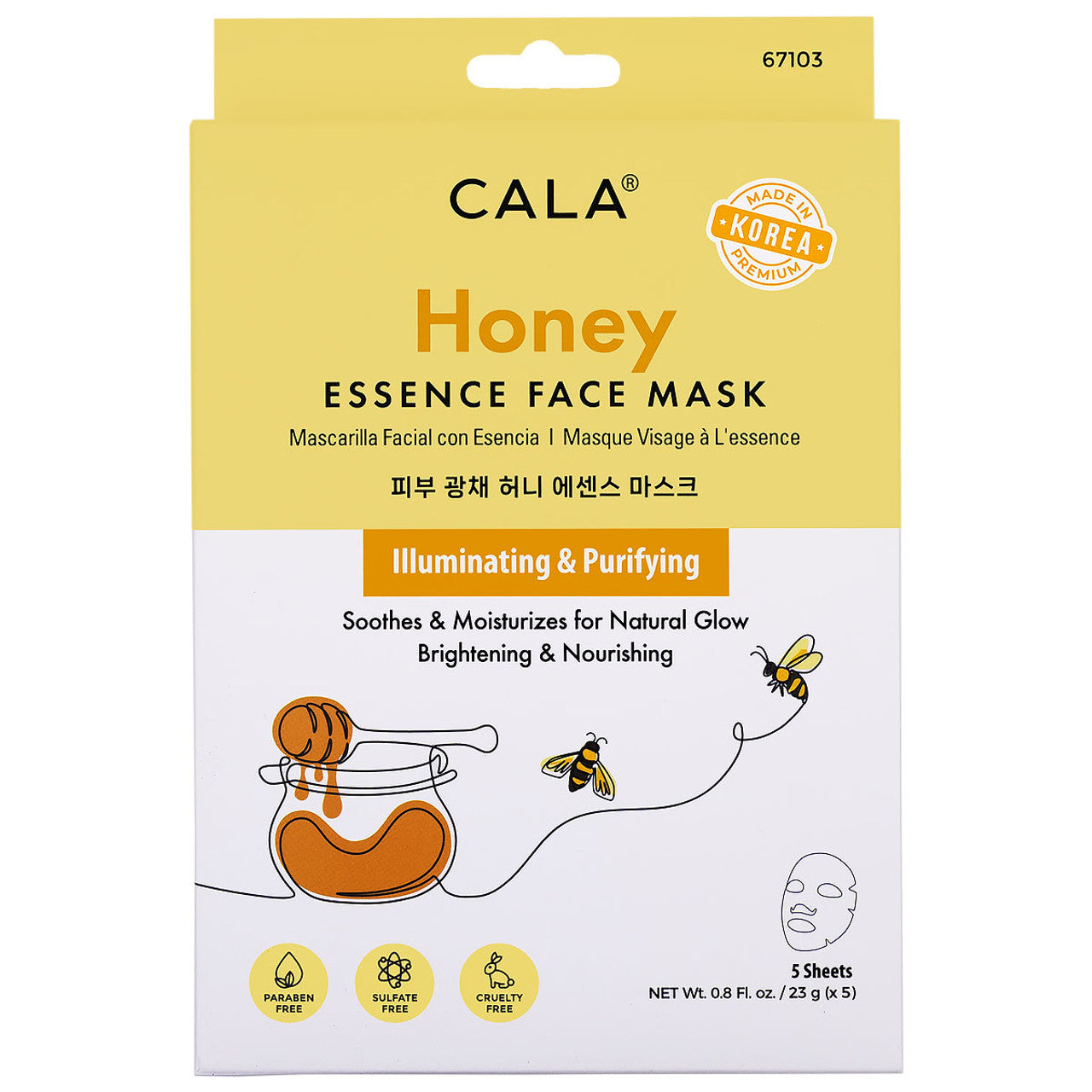 Cala Essence Facial Mask Honey