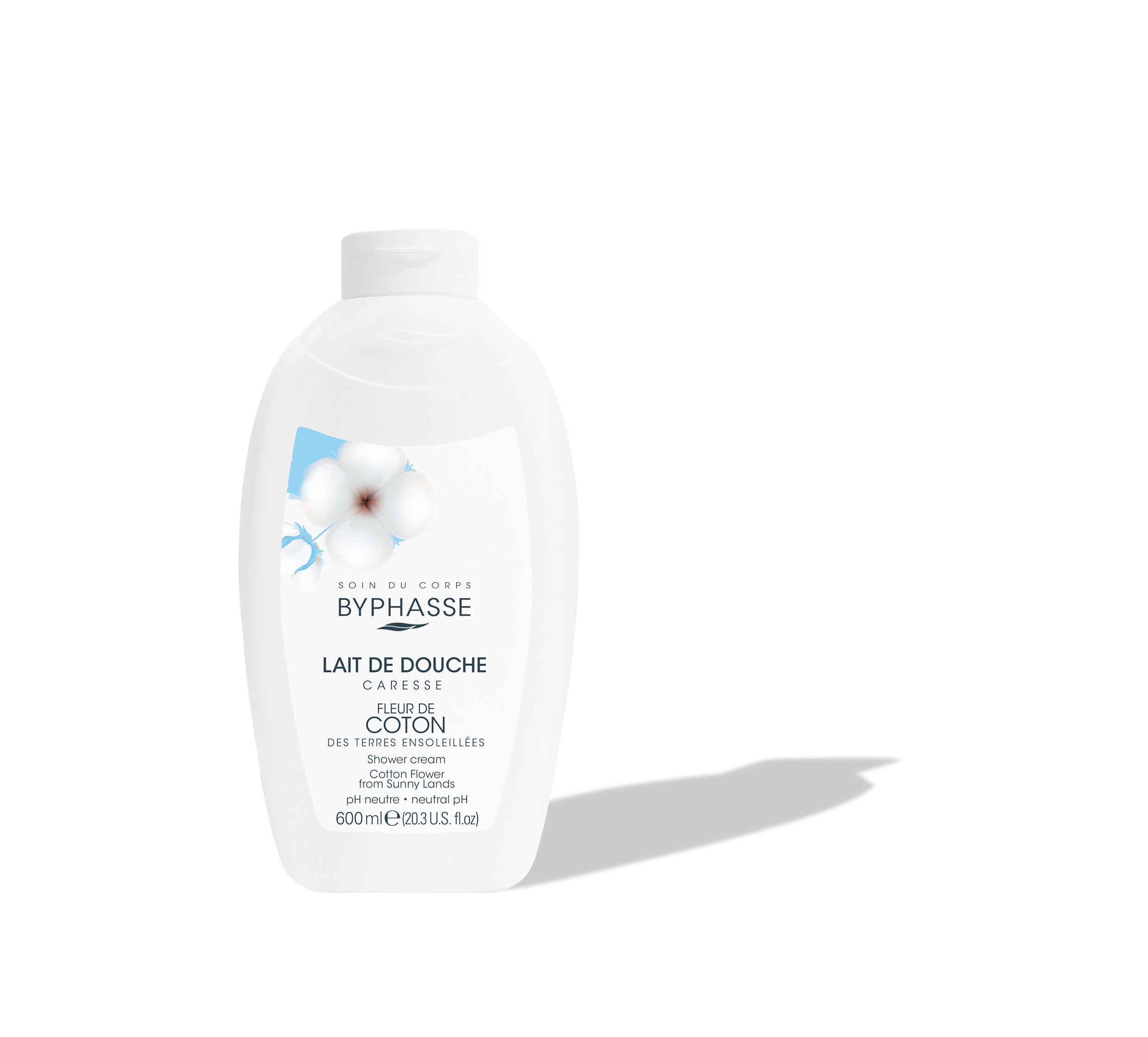 Byphasse Caresse Shower Cream Cotton Flower 600ml