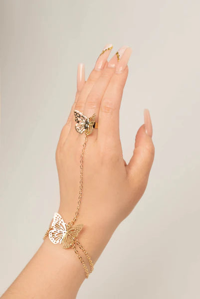 J Babe Ring Hand Bracelet -RB16