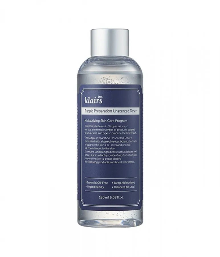 Dear Klairs Supple Preparation Unscented Toner 180ml