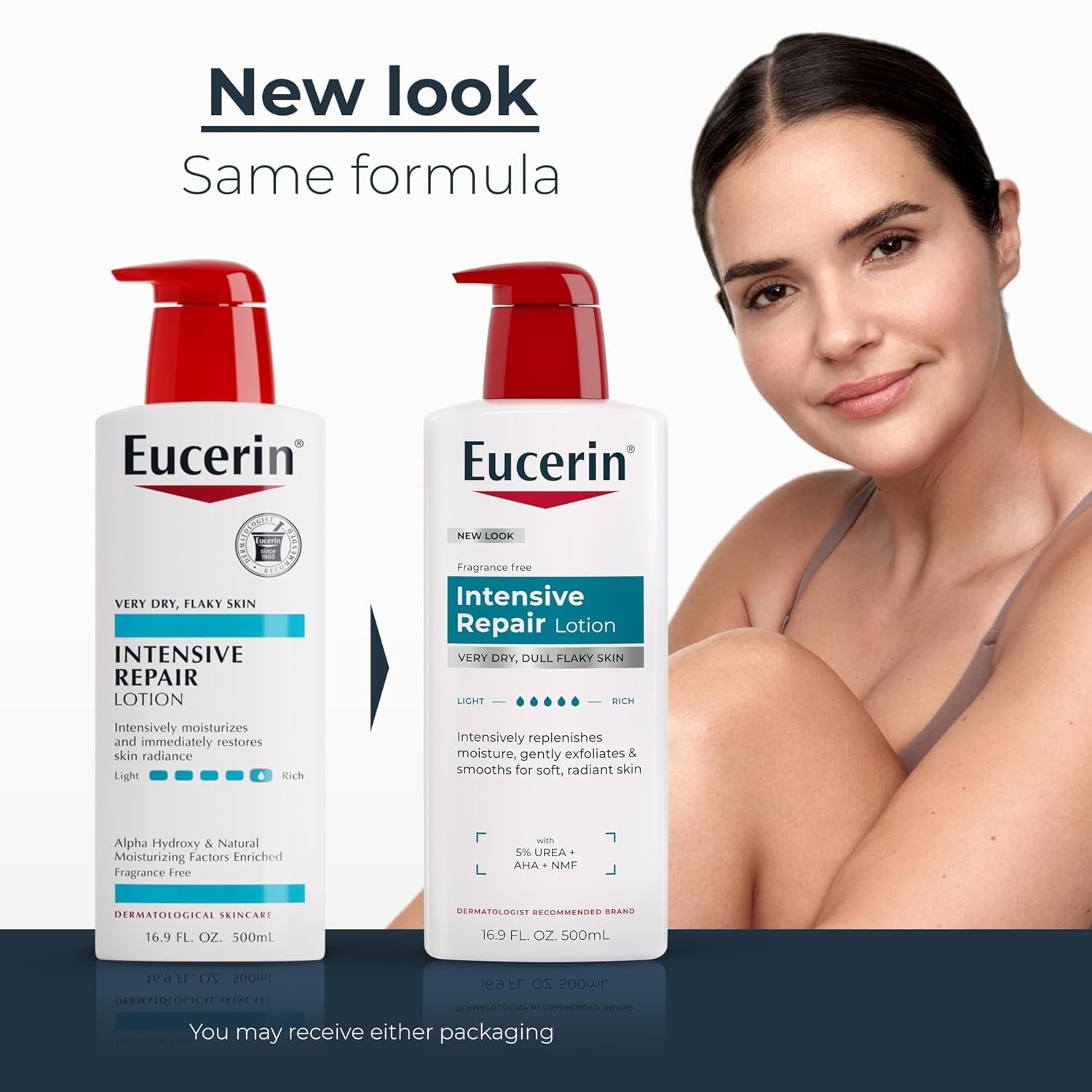 Eucerin Intensive Repair Lotion - 500ml