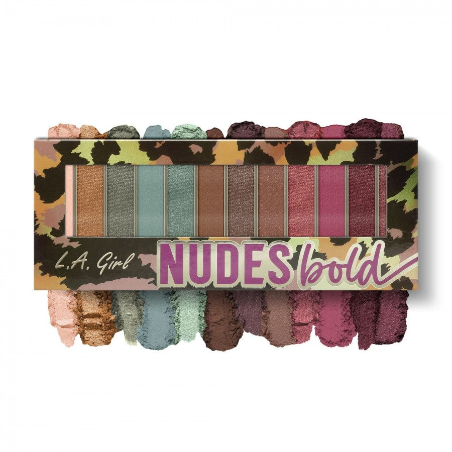 L.A. Girl 12 Color Nudes Eyeshadow (12g)