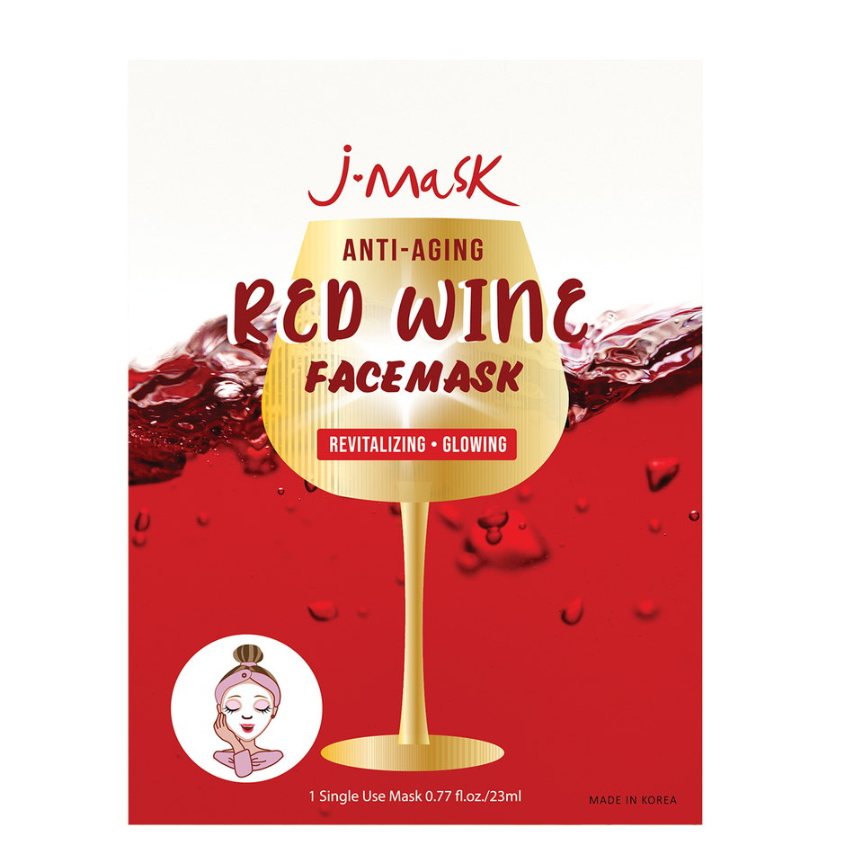 J. Lash Anti-Aging Red Wine Face Mask 23ml