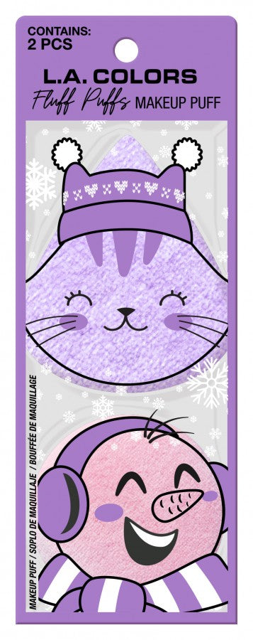 L.A. Colors 2 pcs Makeup Fluff Puffs